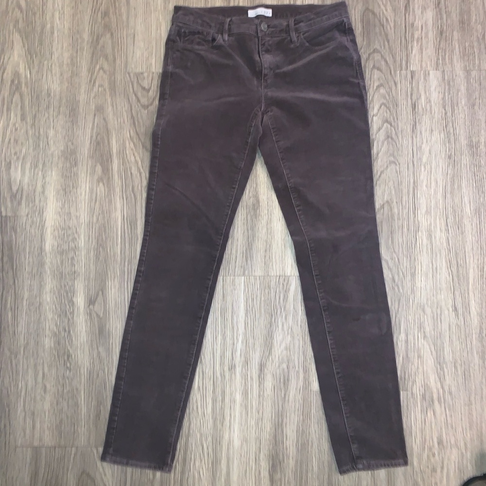 LOFT Taupe Corduroy Pants